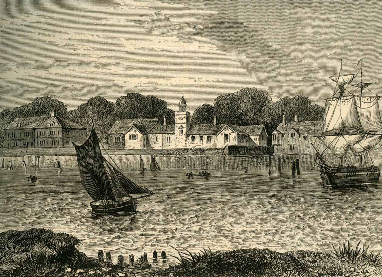 Die Armenhäuser des Herzogs von Norfolk, 1796, um 1878 von Unbekannt