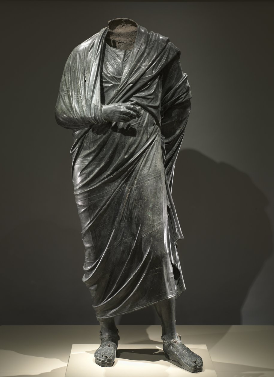 Der Kaiser als Philosoph, wahrscheinlich Marcus Aurelius regierte 161-180 n. Chr., ca. 180-200 n. Chr. von Unbekannt