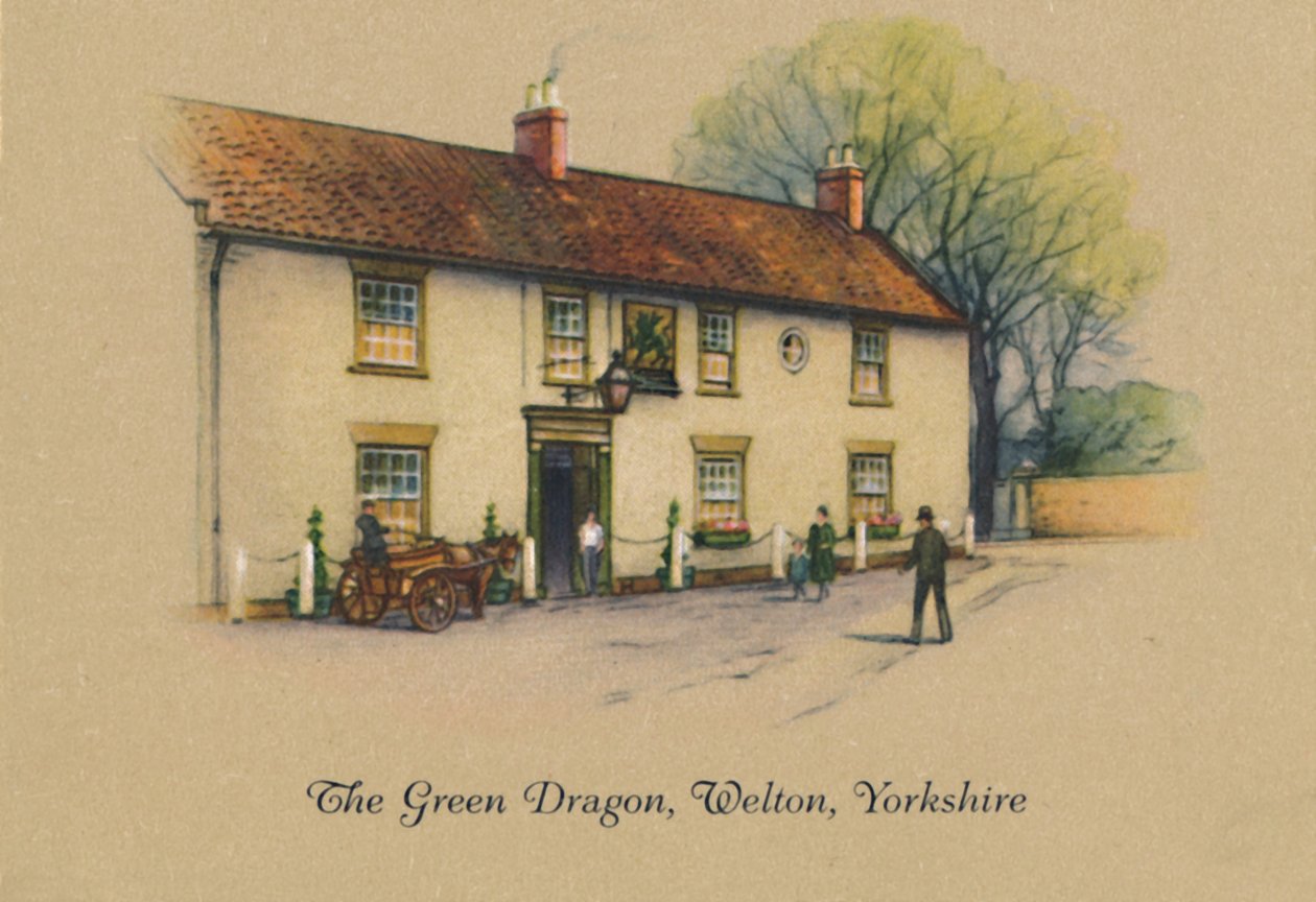 Der grüne Drache, Welton, Yorkshire, 1939 von Unbekannt