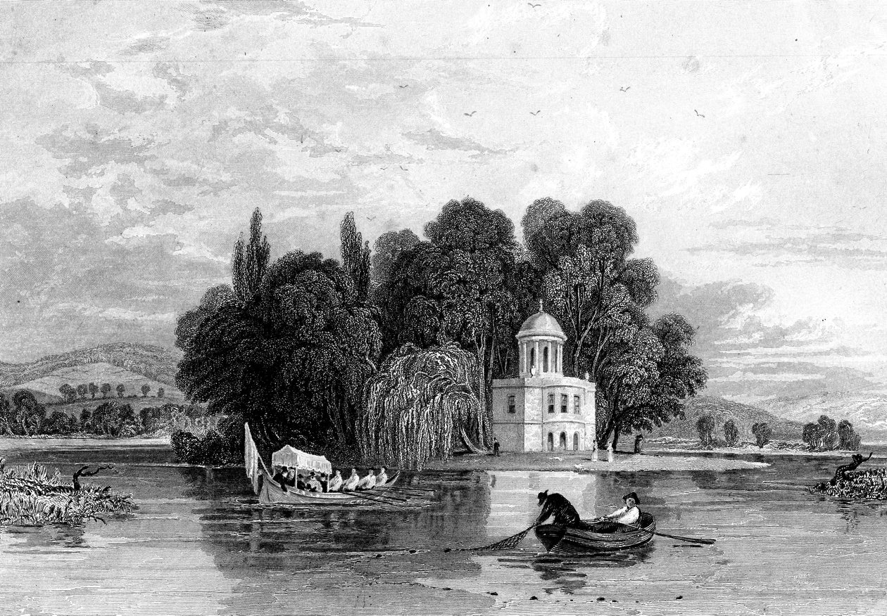 Die Insel, Henley-on-Thames, Oxfordshire, 1830 von Unbekannt