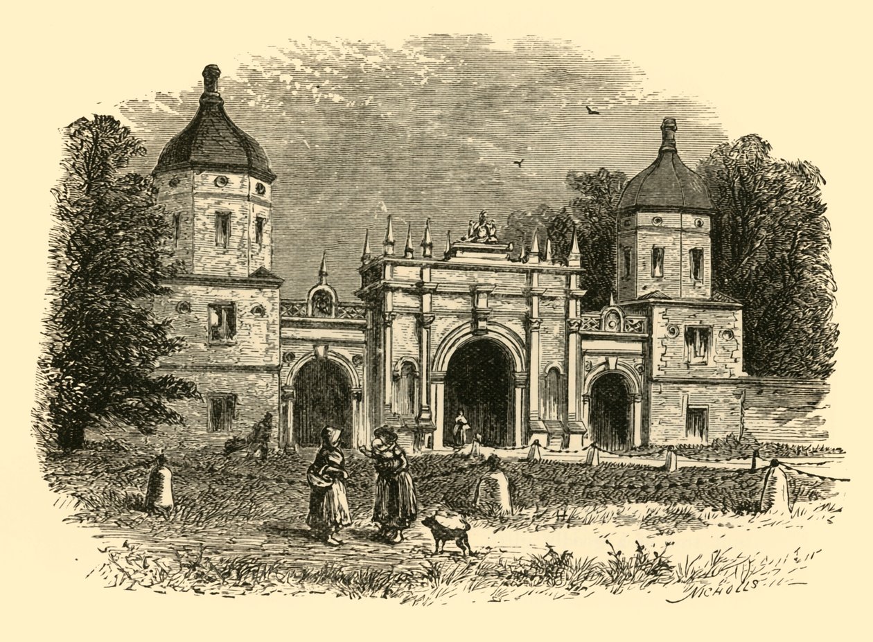 Die Lodge, Burghley Park von Unbekannt