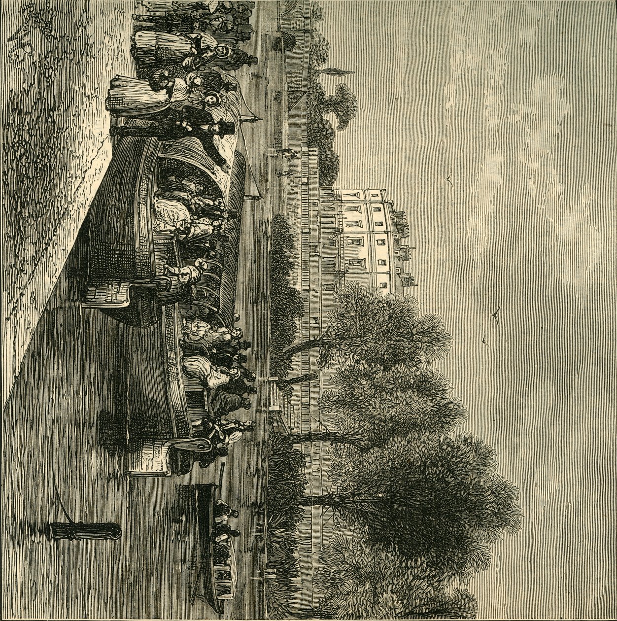 Der Paddington-Kanal, 1840, um 1876 von Unbekannt