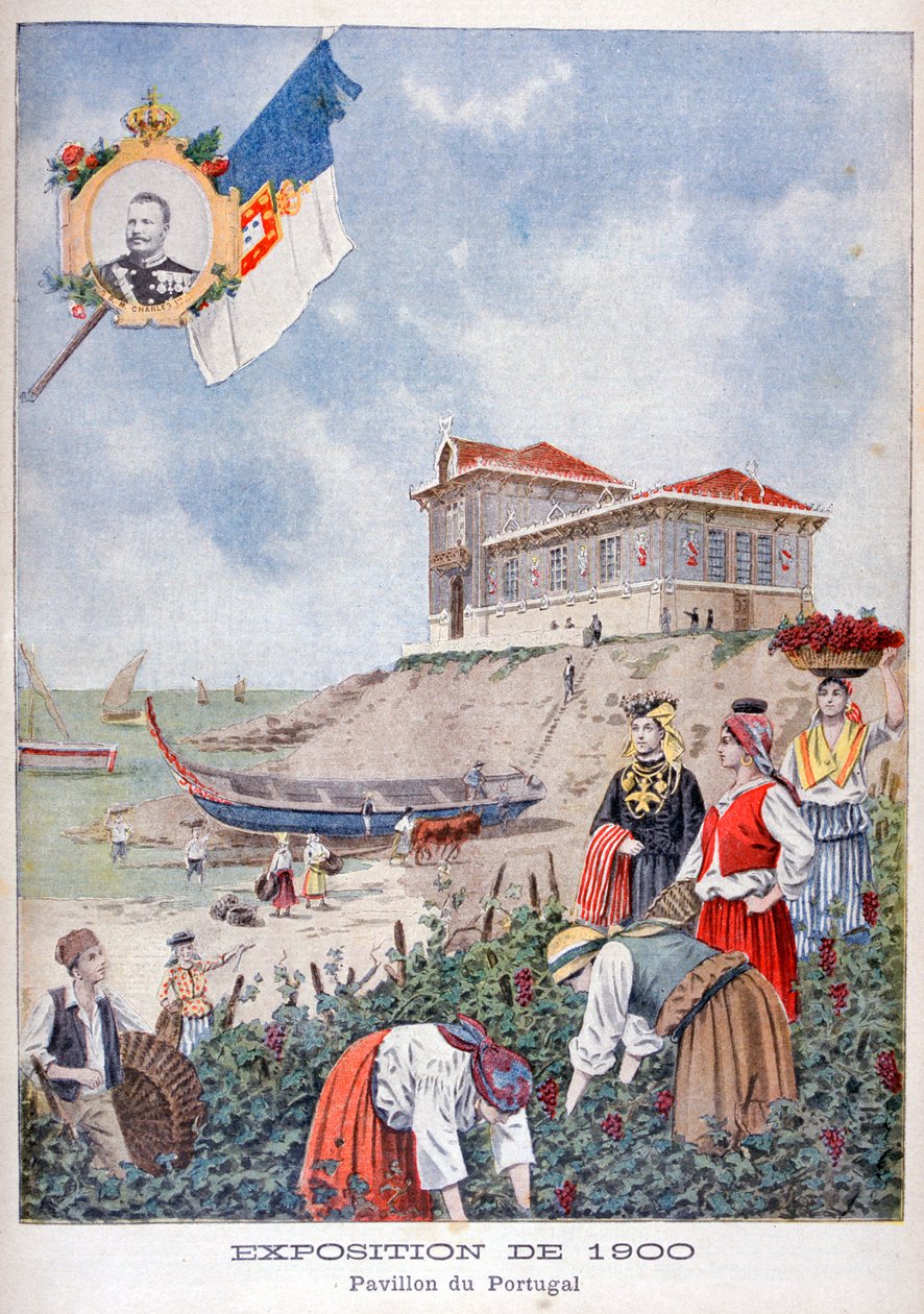 Der portugiesische Pavillon auf der Weltausstellung 1900, Paris, 1900 von Unbekannt