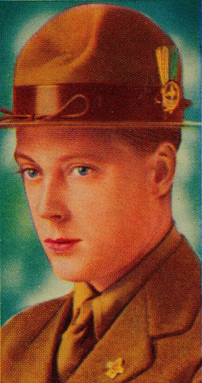 Der Prinz von Wales, Hauptpfadfinder von Wales, um 1910er, 1935 von Unbekannt