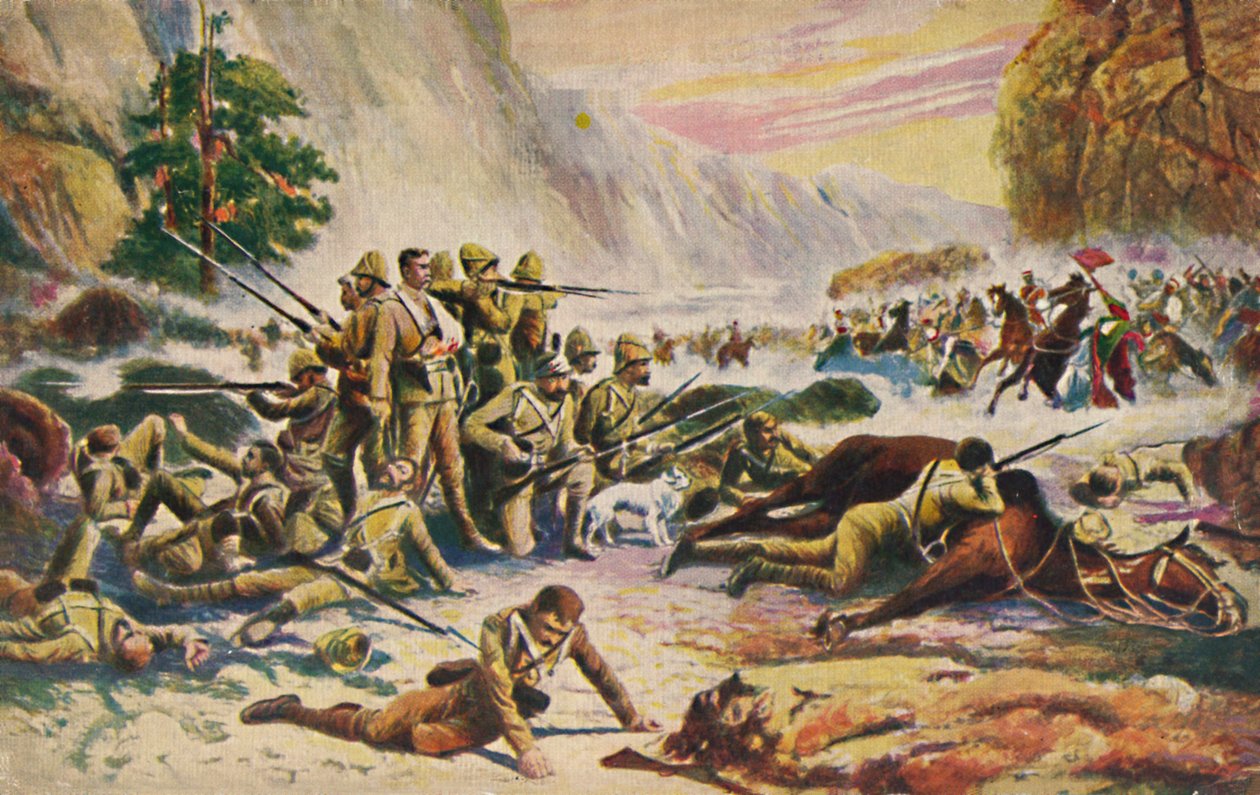 Das Royal Berkshire Regiment. Der heroische Stand bei Maiwand, 1880, 1939 von Unbekannt