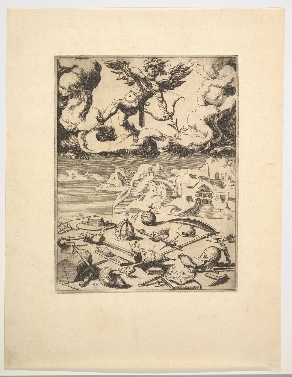 Der Triumph der Liebe aus Die Triumphe von Petrarca von Unbekannt