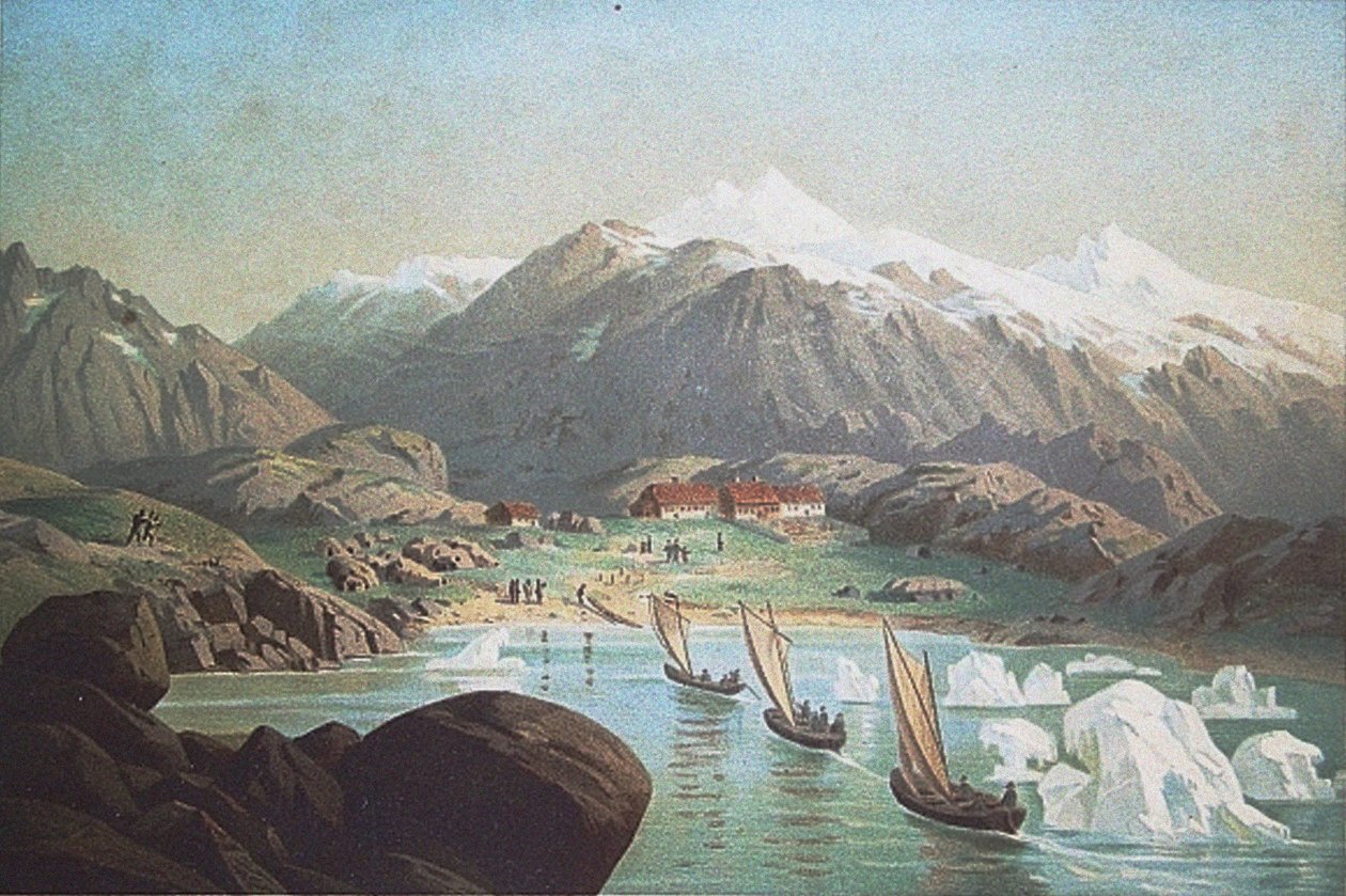 Die zweite deutsche Nordpolexpedition in die Arktis und nach Grönland im Jahr 1869 von Unbekannt
