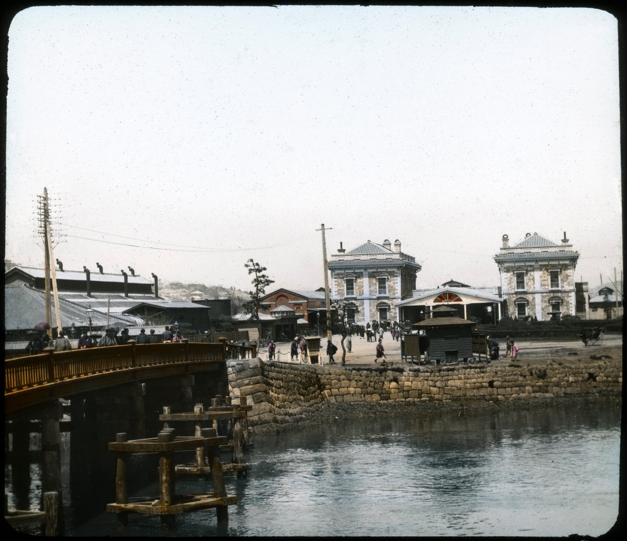 Der Bahnhof, Yokohama, Japan von Unbekannt