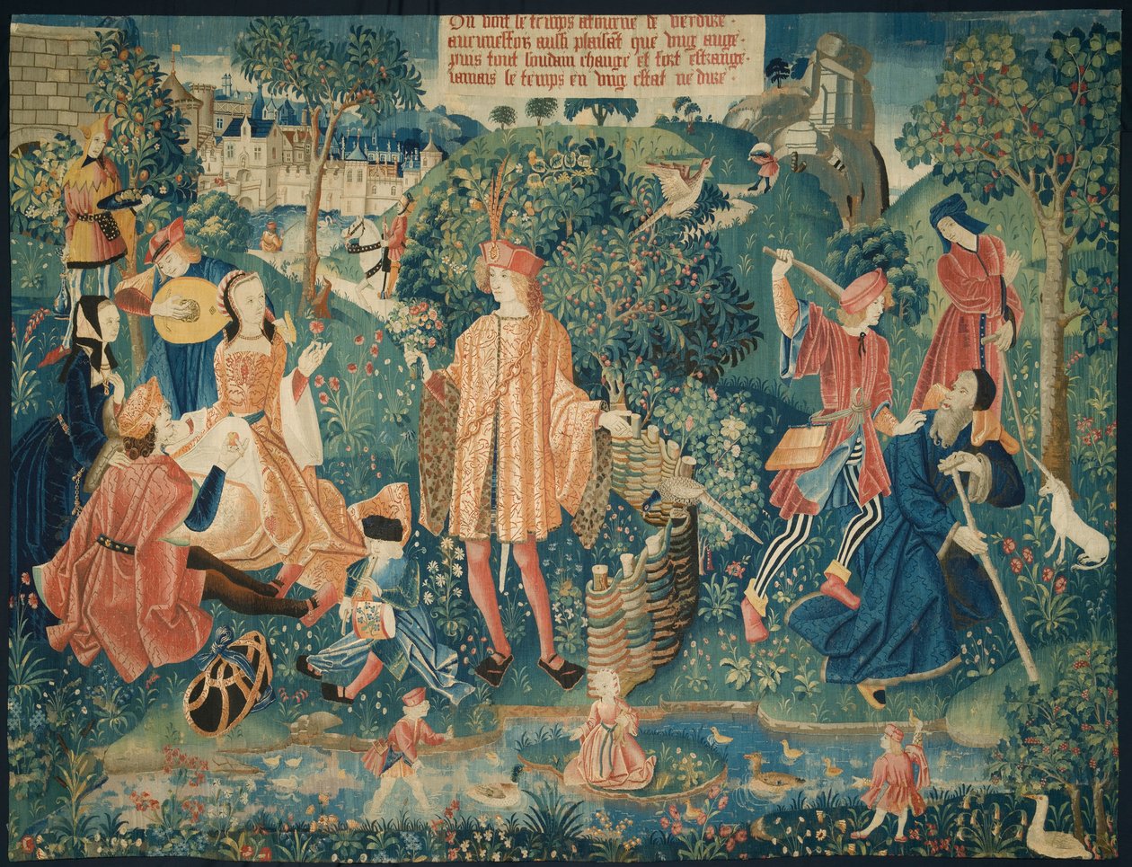 Zeit aus dem Set des Château de Chaumont, 1512-1515 von Unbekannt
