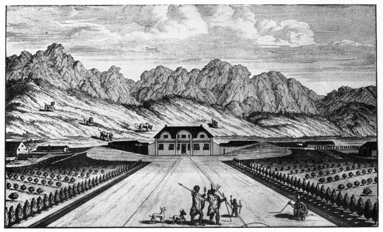 Weingut Vergelegen, Südafrika, 18. Jahrhundert 1931 von Unbekannt