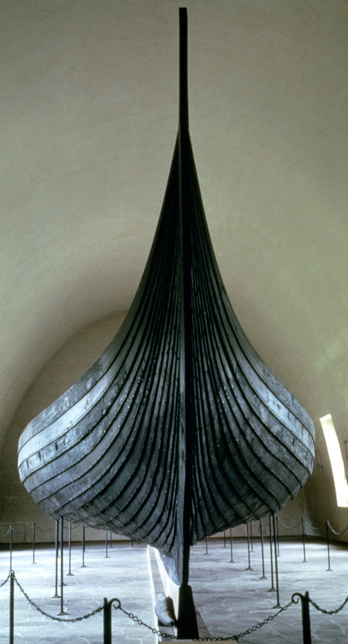 Wikingerschiff, Norwegen, 9. Jahrhundert von Unbekannt