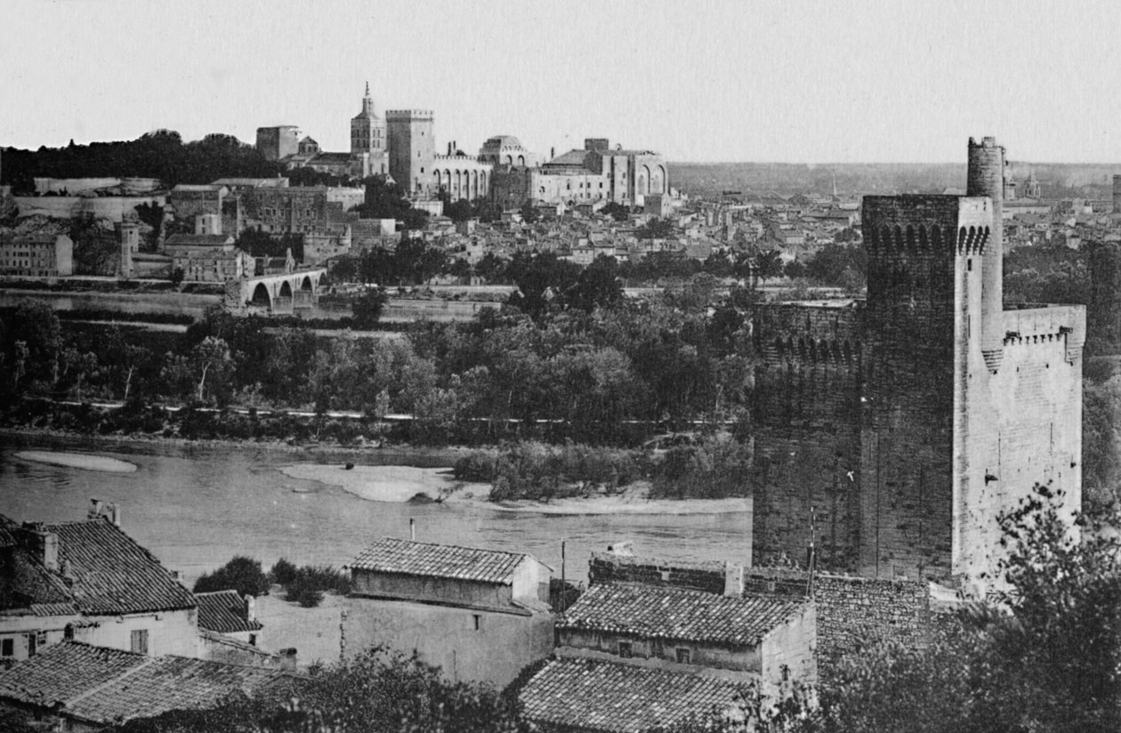 Villeneuve-Les-Avignon - Der Turm von Philippe-Le-Bel, 14. Jahrhundert, Das Rhonetal, Der Palast von Unbekannt