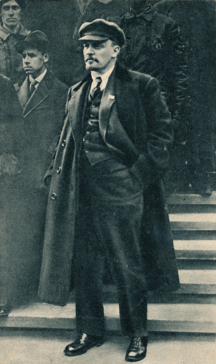 Wladimir Iljitsch Lenin, russischer bolschewistischer Führer, Moskau, Russland, 1. Mai 1919 von Unbekannt