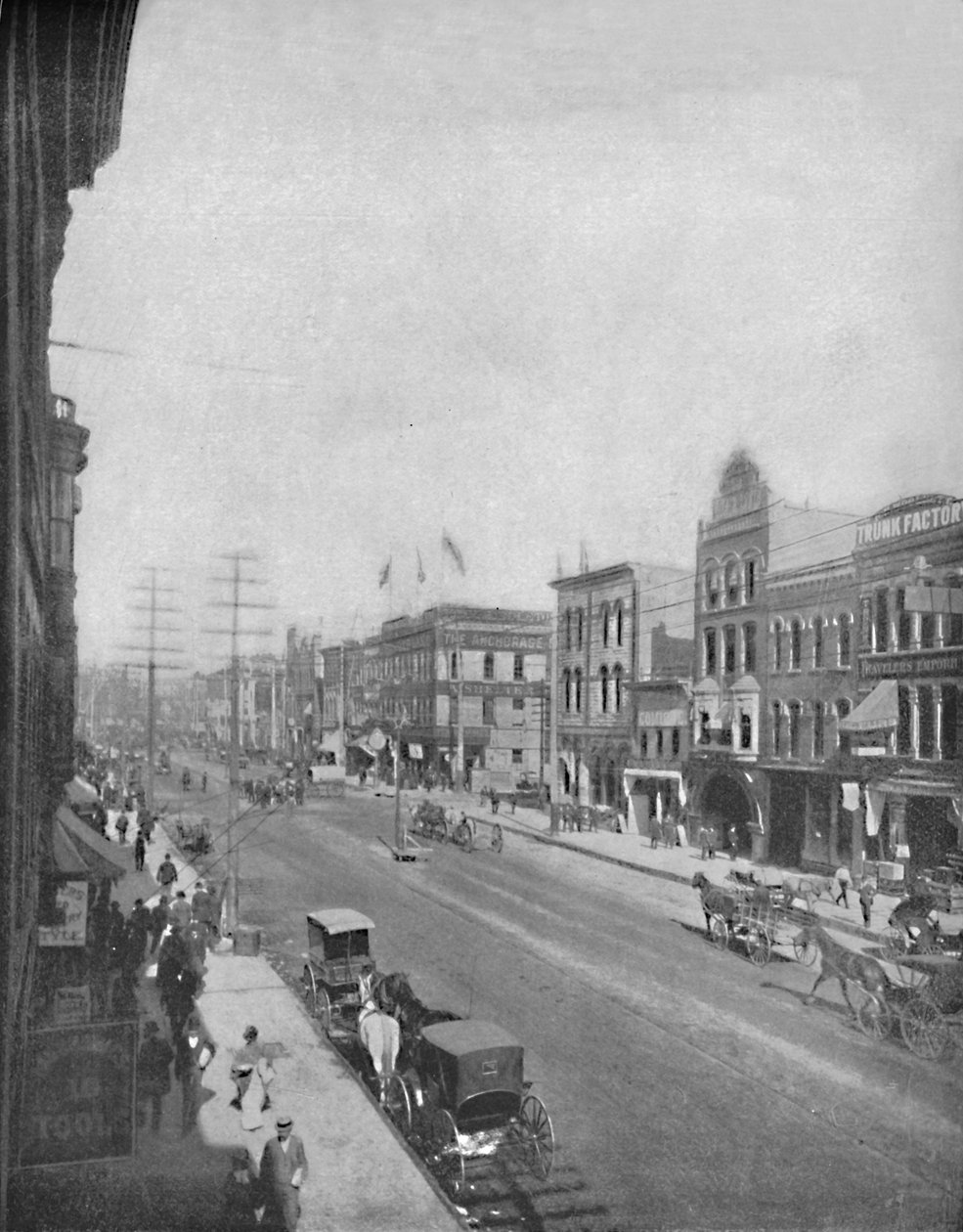 Washington Avenue, Minneapolis, Minnesota, um 1897 von Unbekannt