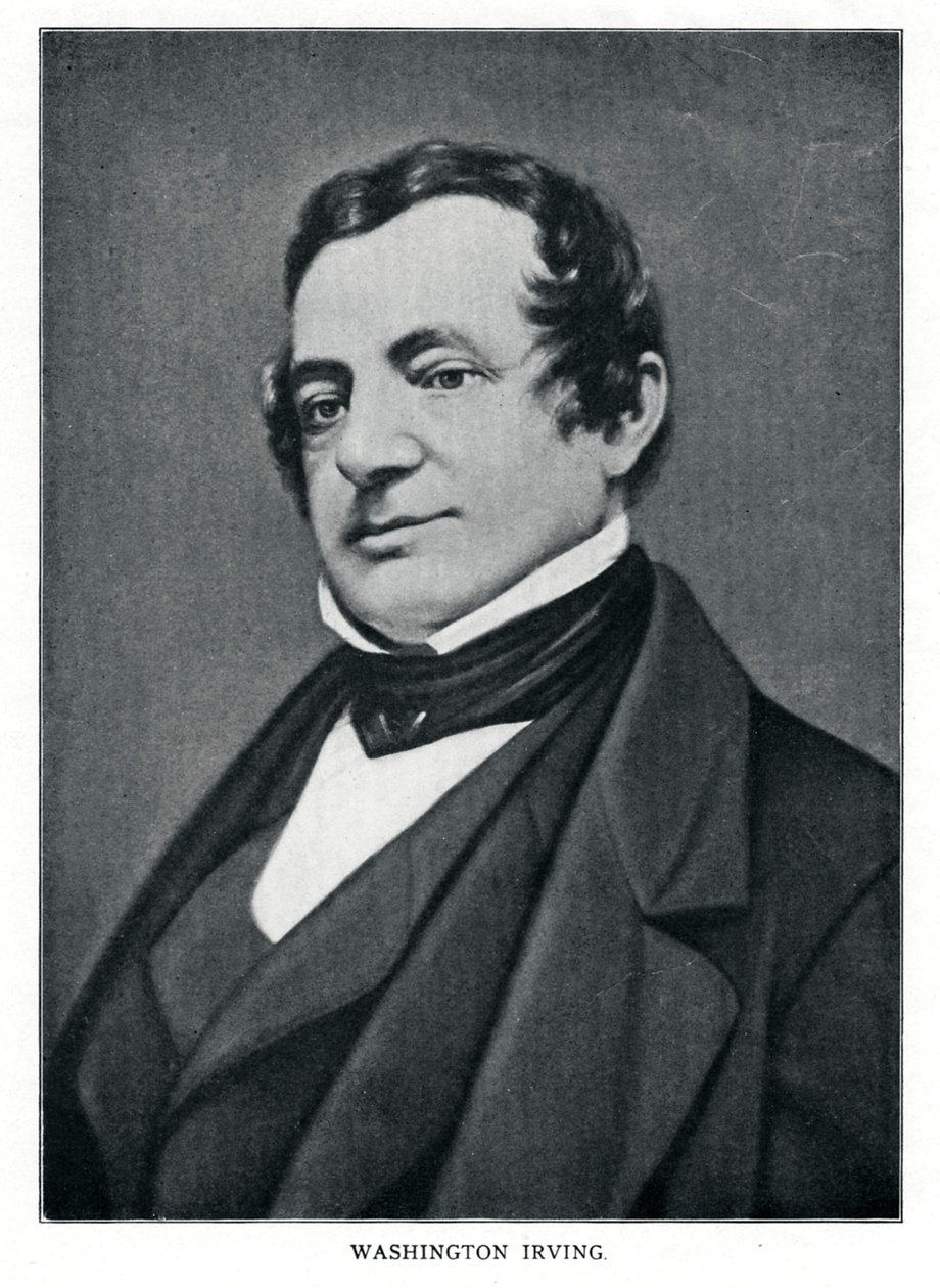 Washington Irving, amerikanischer Autor, 20. Jahrhundert von Unbekannt