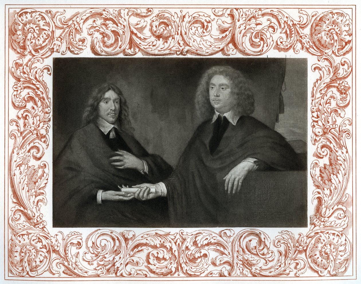 William Hamilton und John Maitland, 17. Jahrhundert, 1899 von Unbekannt