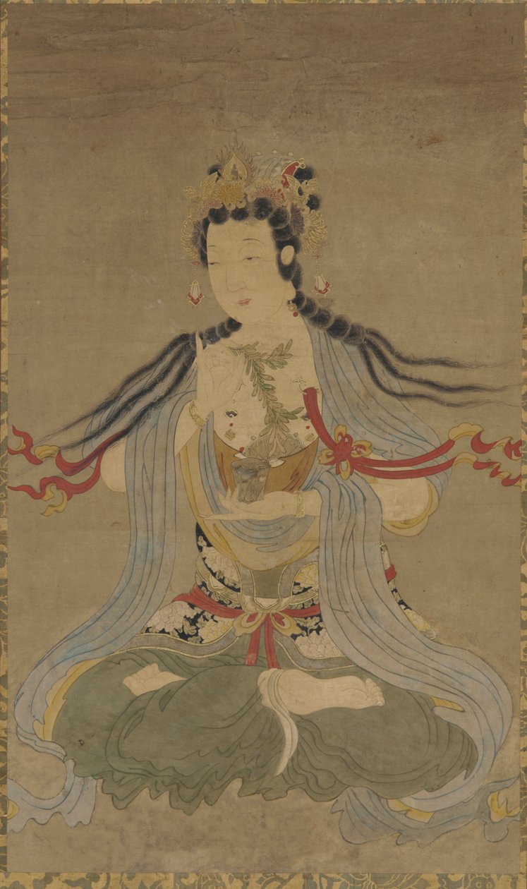 Weidenzweig-Guanyin, Ming-Dynastie von Unbekannt