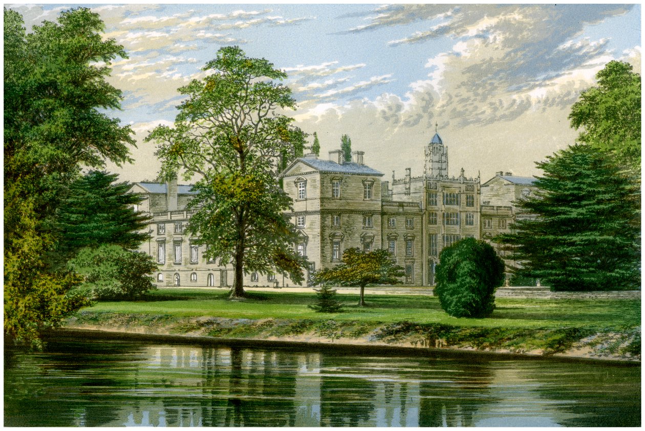 Wilton House, Wiltshire, Heim des Earl of Pembroke und Montgomery, um 1880 von Unbekannt