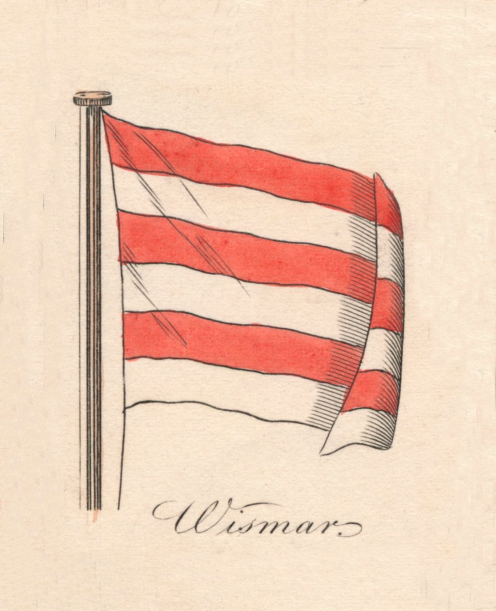 Wismar, 1838 von Unbekannt