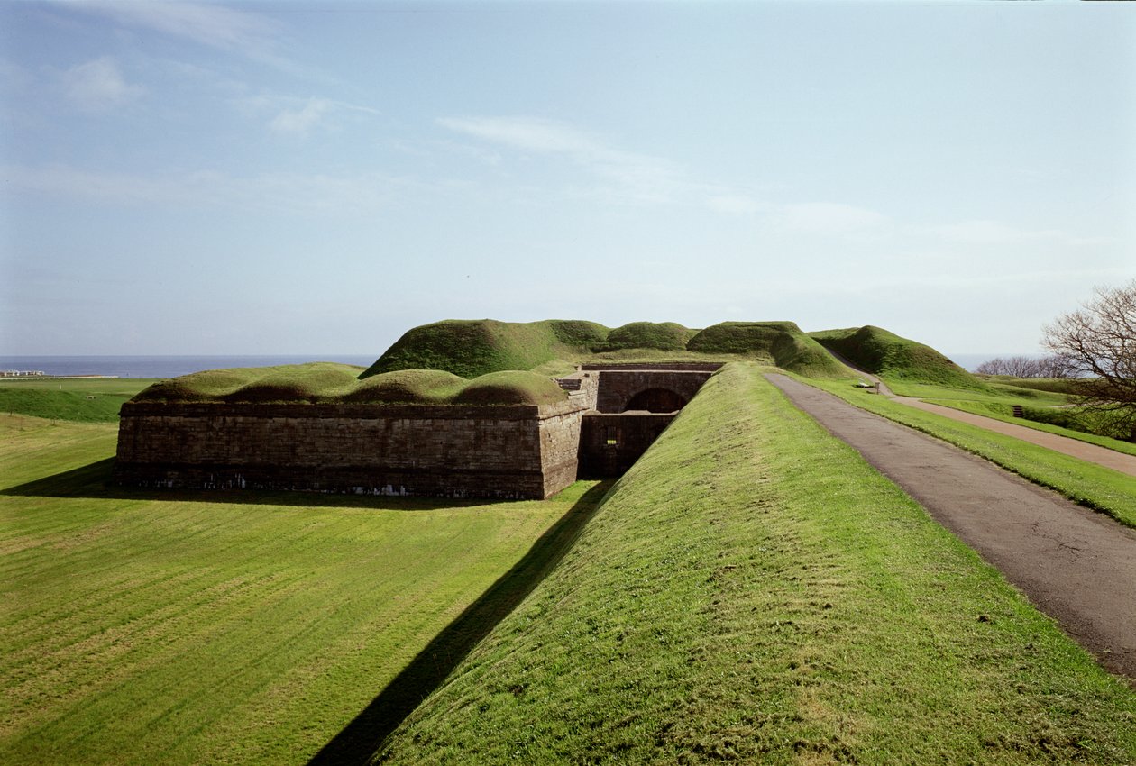 Berwick-upon-Tweed, die Grenze zwischen England und Schottland von Unbekannt Unbekannt