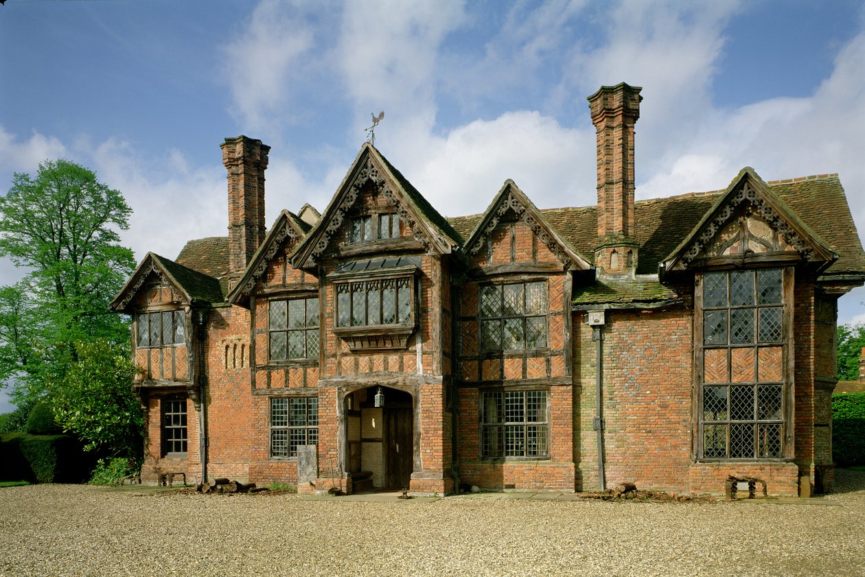 Dorney Court, ursprünglich aus ca. 1500, Dorney, bei Windsor, Berkshire, UK von Unbekannt Unbekannt