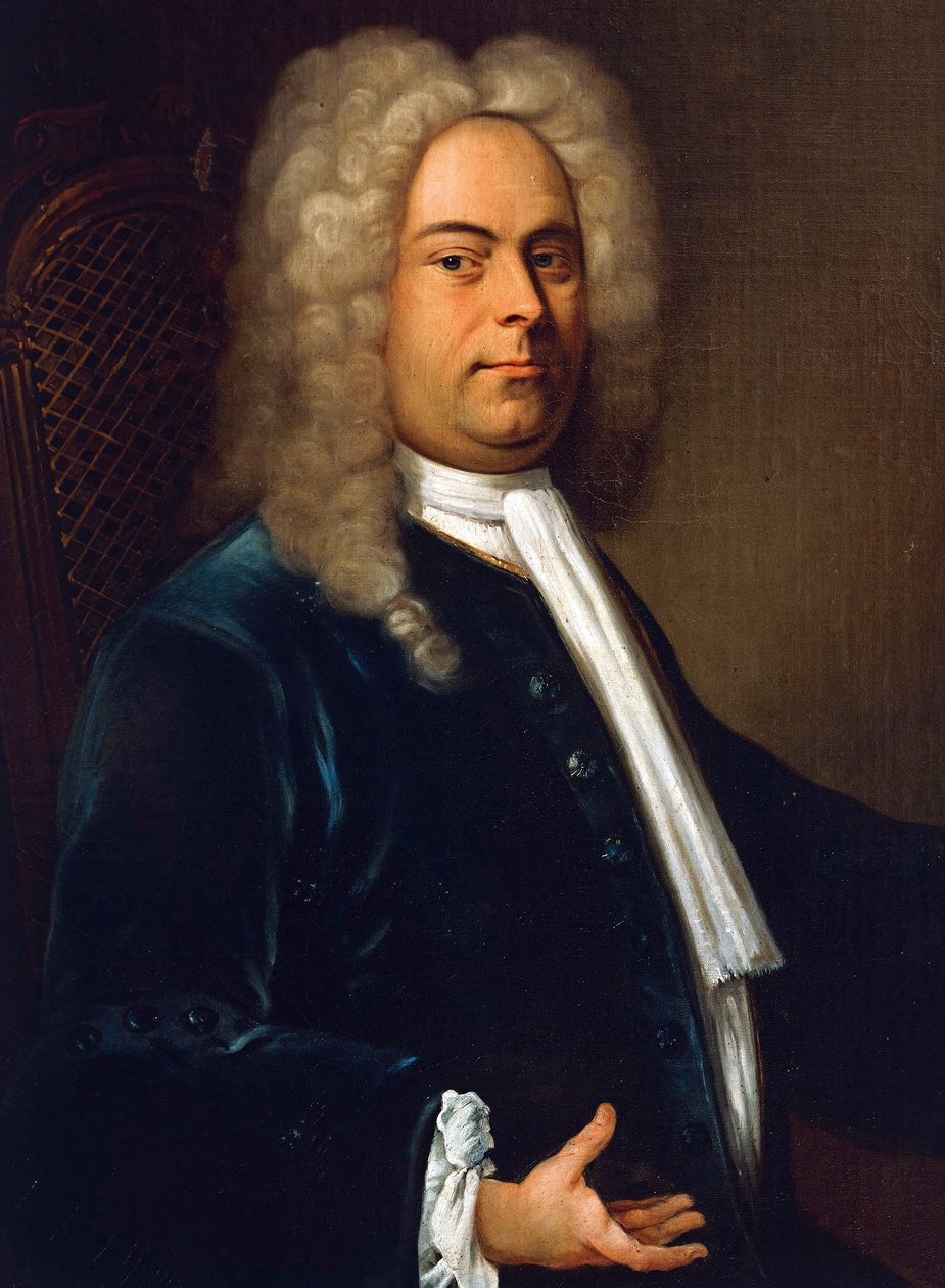 Georg Friedrich Händel (Detail) von Unbekannt Unbekannt