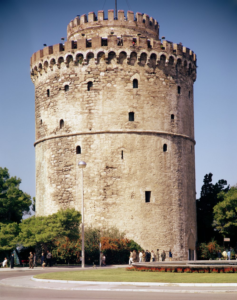 Der Weiße Turm, gebaut während der Herrschaft von Suleiman dem Prächtigen von Unbekannt Unbekannt