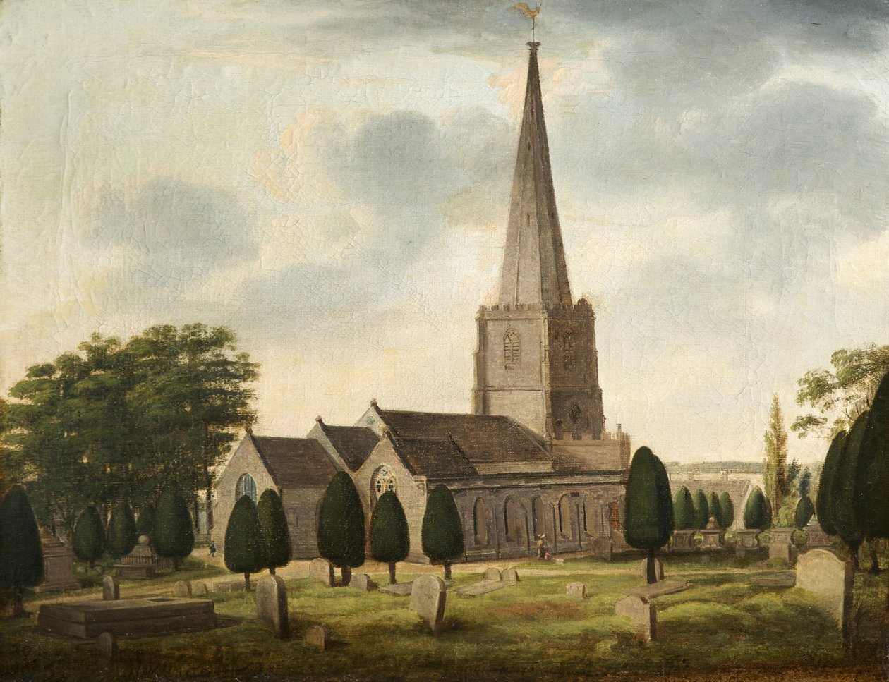 Painswick Church, Gloucestershire von Unbekannt Unbekannt