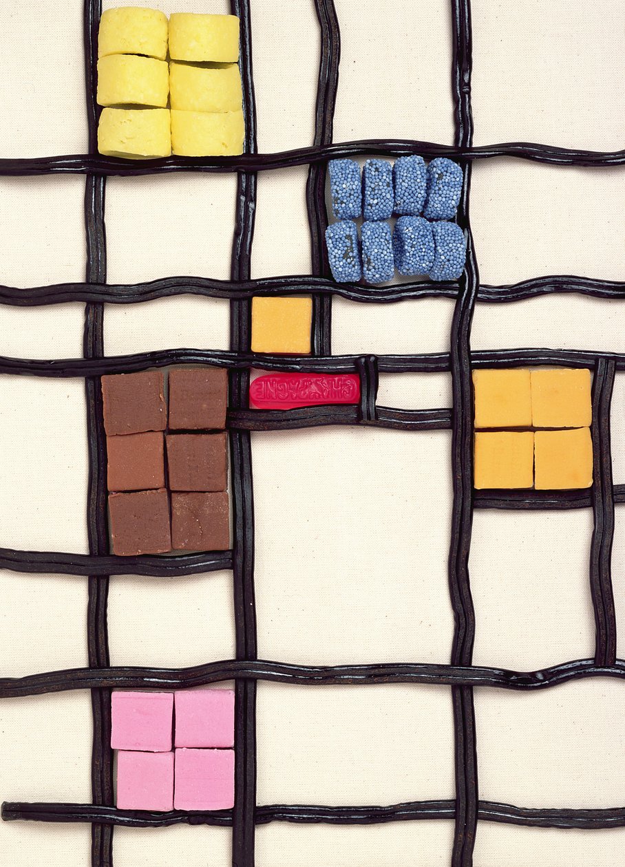 Allsorts 1 (nach Mondrian) 2003 von Unbekannter Künstler