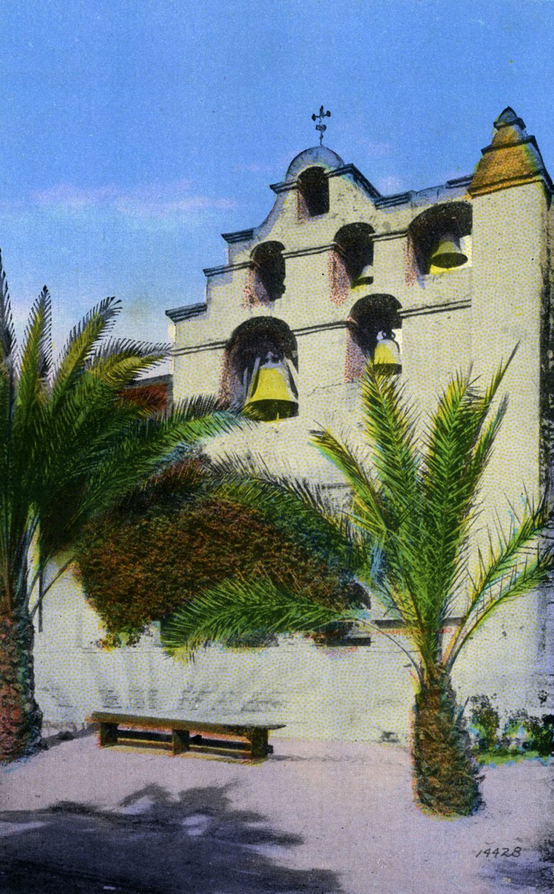 Kalifornien: San Gabriel Missionsglocken, San Gabriel von Unbekannter Künstler