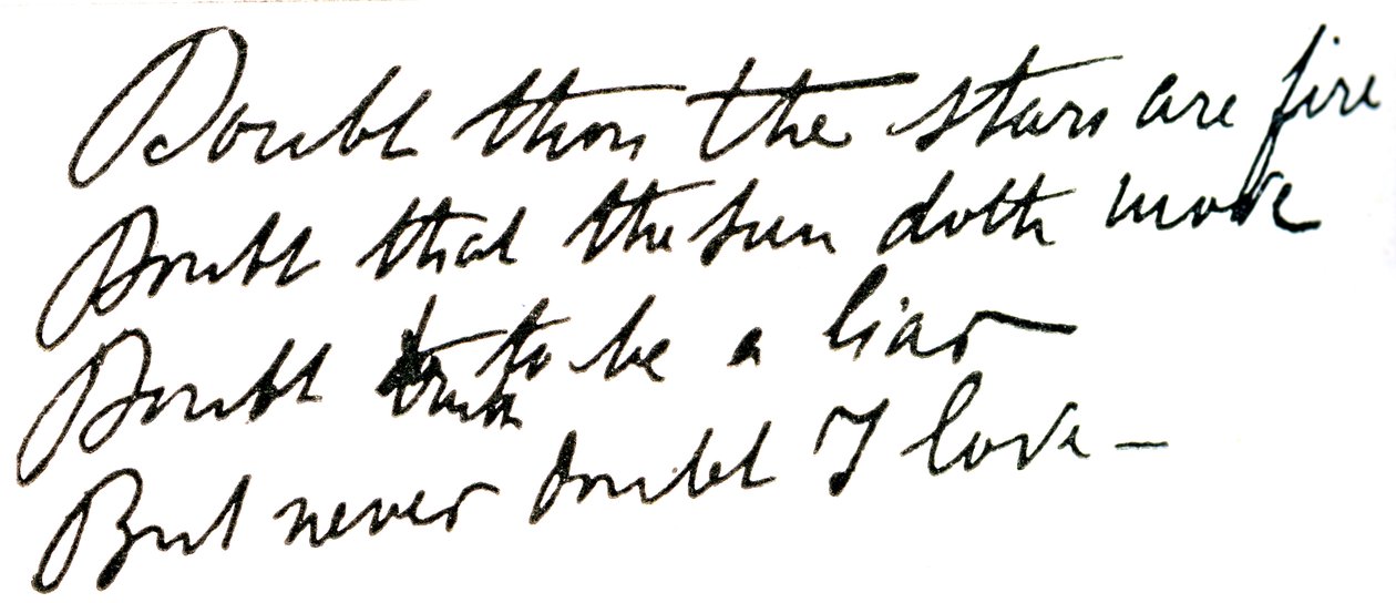 Tagebuchzitat von Alfred Dreyfus aus Hamlet (Gravur) von Unbekannt
