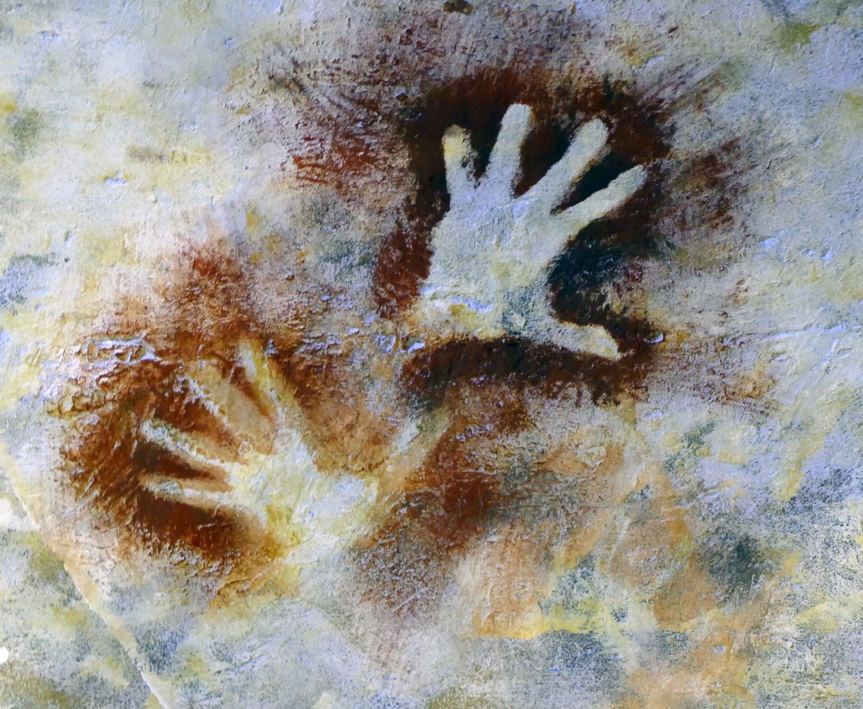 Höhlenmalereien in der Höhle von Altamira (Foto) von Leopold Blonder
