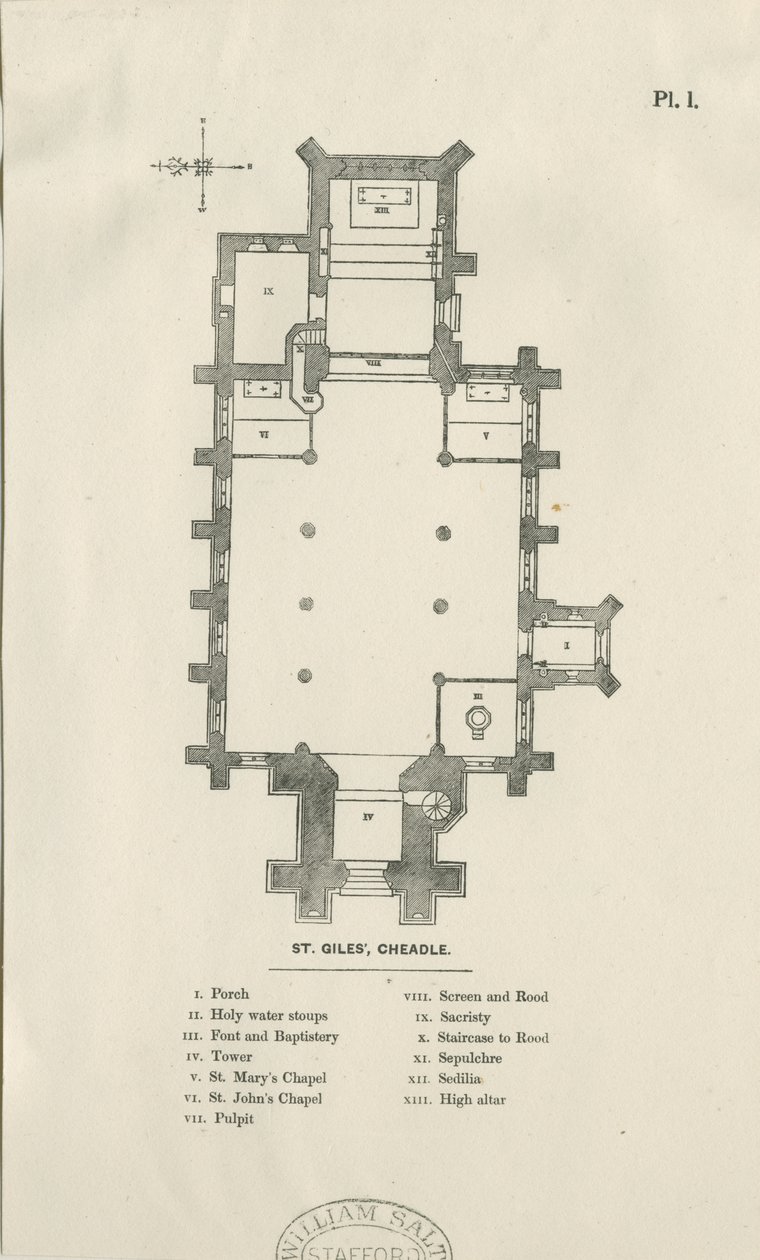 Cheadle - St. Giles Kirche von Unbekannt