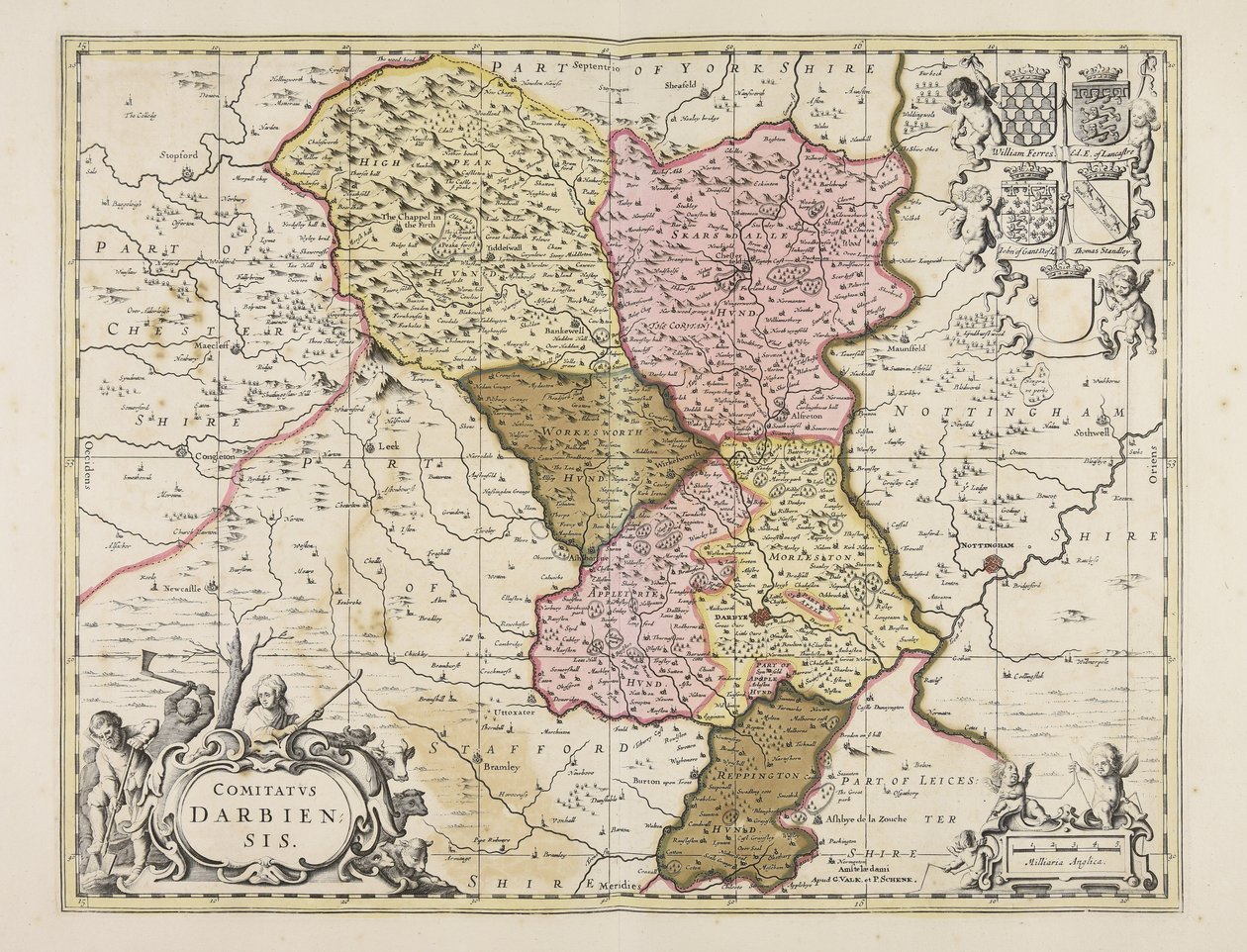 Comitatus Darbiensis von Unbekannter Künstler