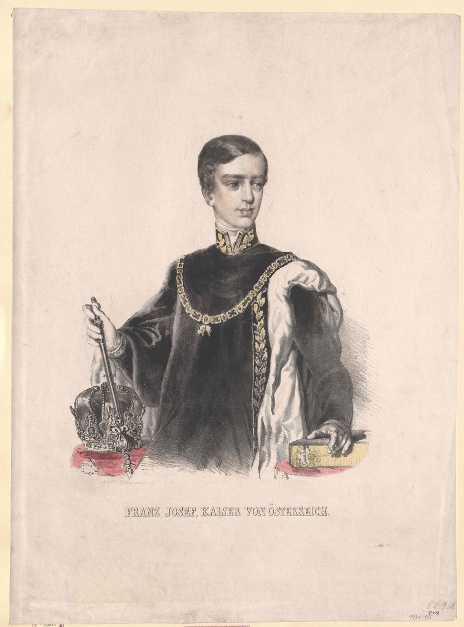 Kaiser von Österreich Franz Joseph I. von Unbekannter Künstler
