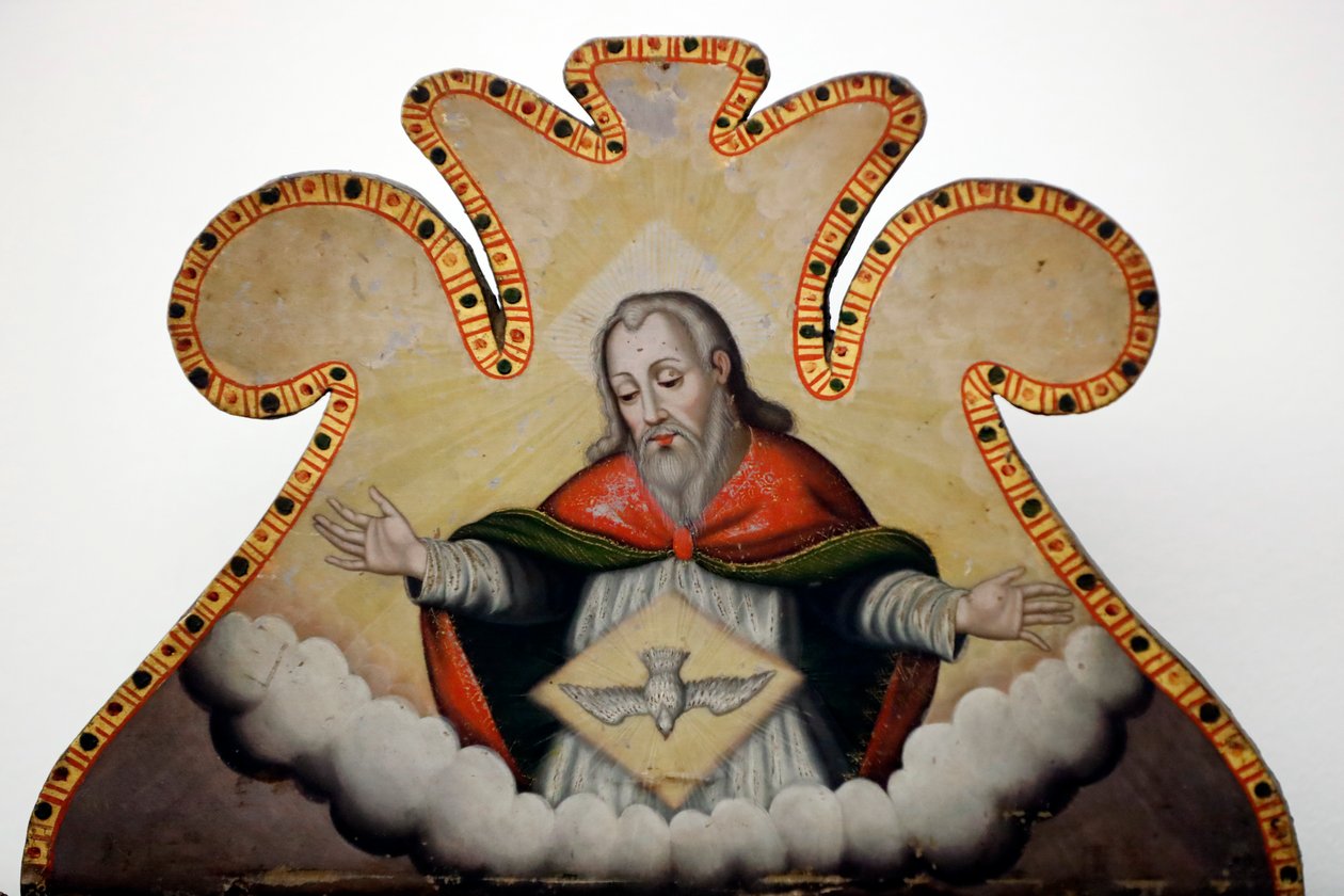 Evora Museum. Jesus und Heiliger Geist. Portugal. von Benjamin Baud