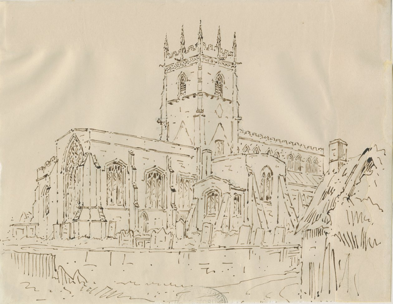 Gnosall Kirche von Unbekannt