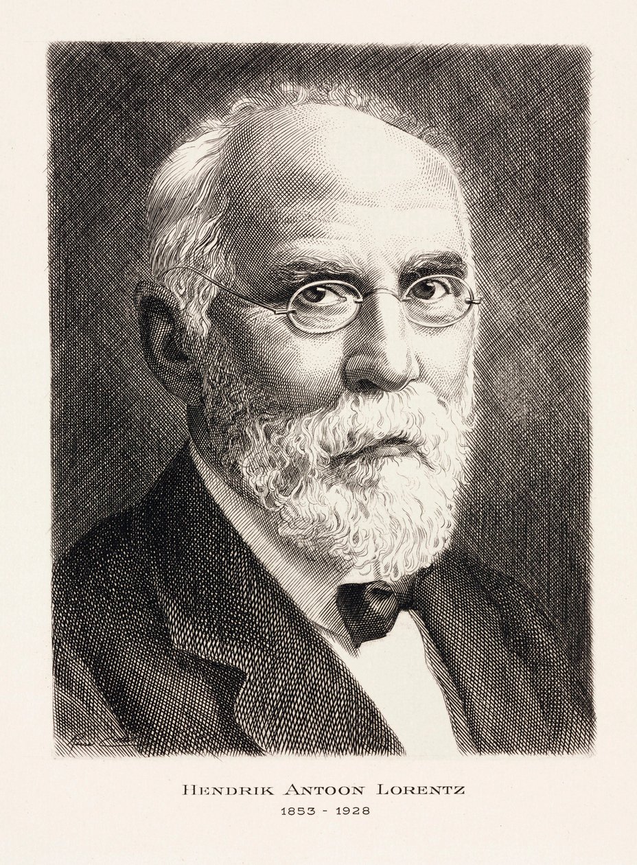 Hendrik Antoon Lorentz, niederländischer mathematischer Physiker, ca. 1910er von Unbekannt