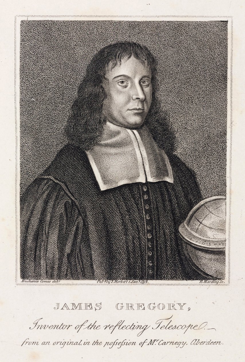 James Gregory, schottischer Mathematiker, um 1670 von Unbekannt