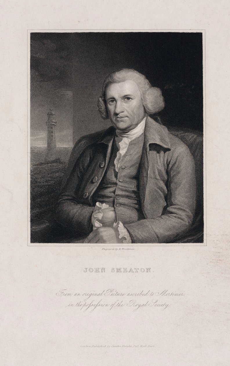 John Smeaton, englischer Maschinen- und Bauingenieur, ca. 1770er von Unbekannt