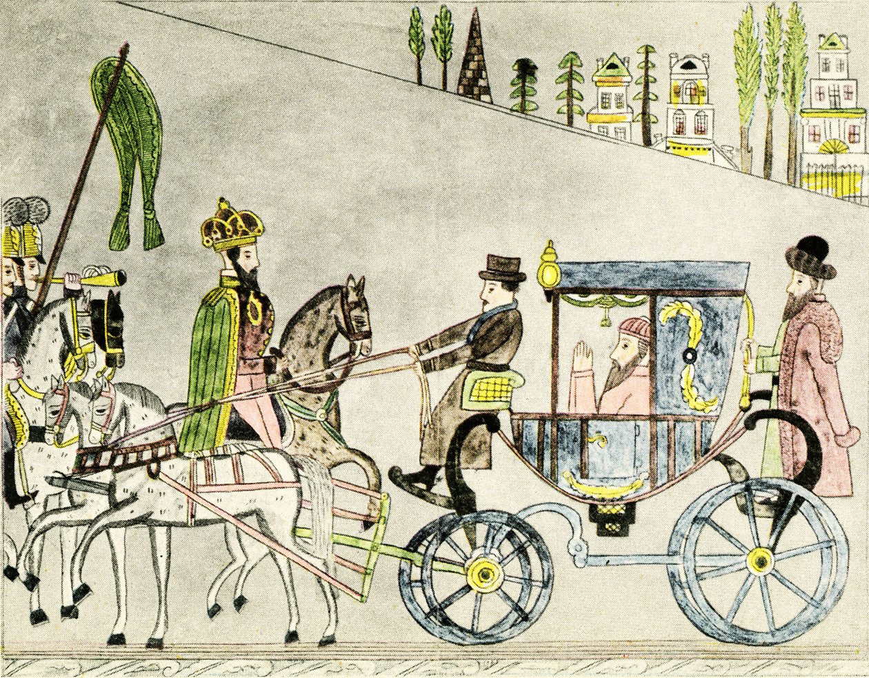 Joseph lässt seinen Vater Jakob nach Ägypten bringen - Bibel von Unbekannter Künstler