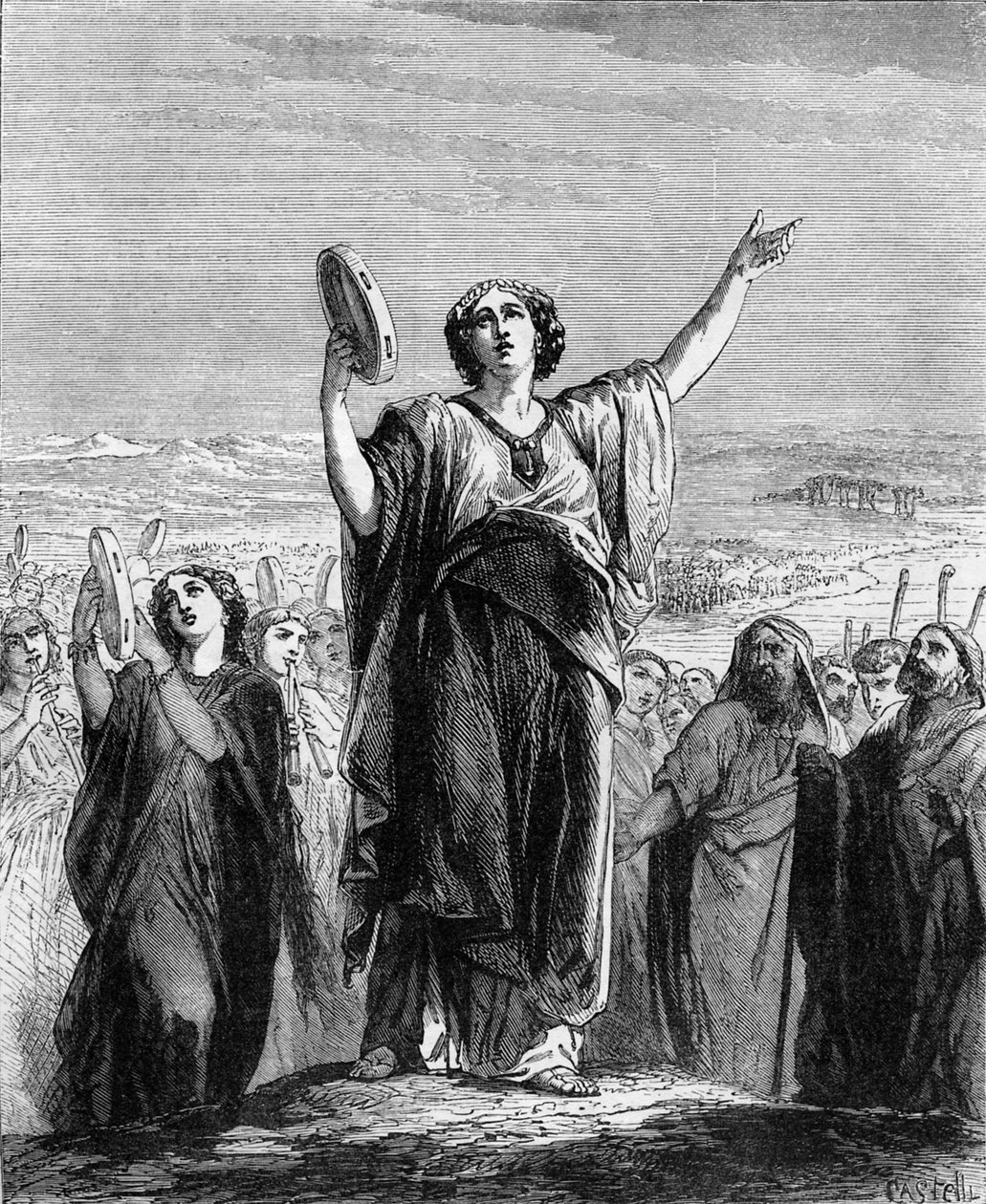 Miriam die Prophetin, Lied des Feierns - Bibel von Unbekannter Künstler