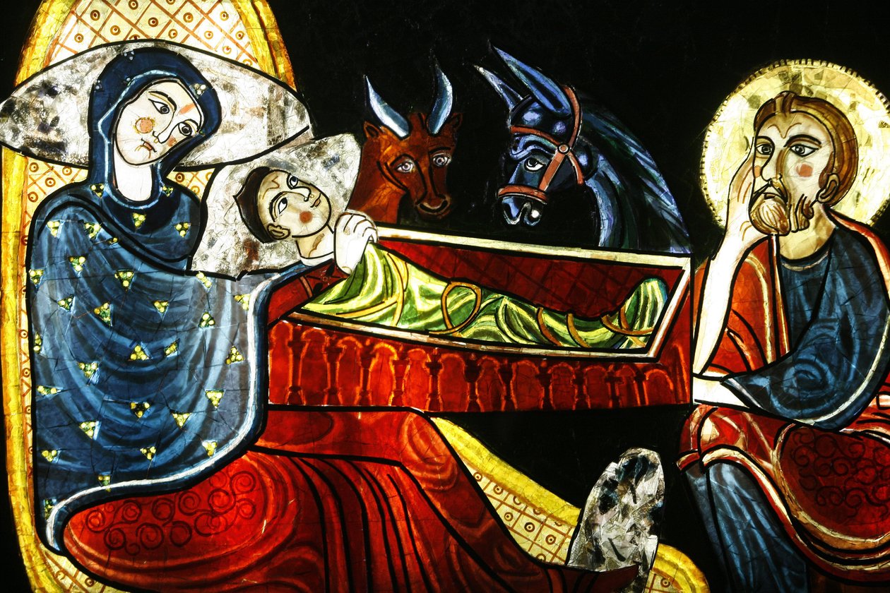 Geburt Christi, Lourdes, Frankreich von Unbekannt