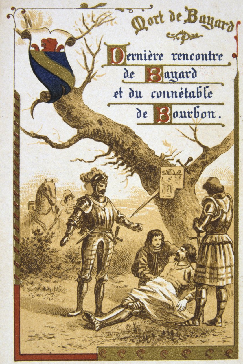 Pierre Terrail, Seigneur de Bayard (1475-1524) französischer Held, der 