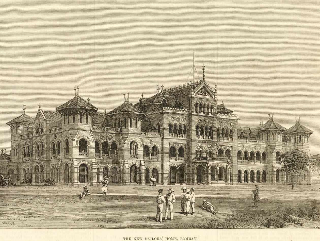 Royal Alfred Sailors Home, Bombay von Unbekannter Künstler