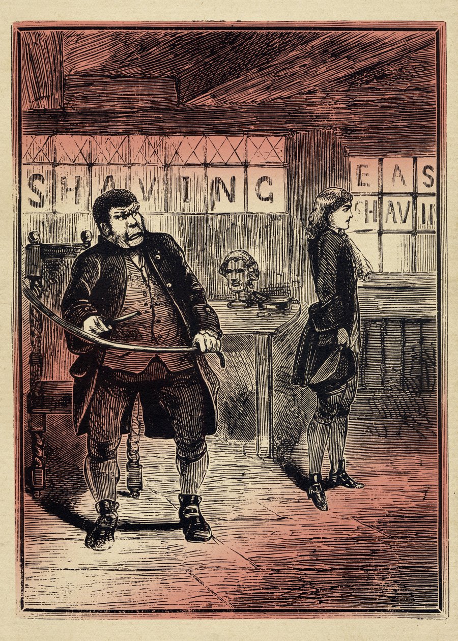 Sweeney Todd der teuflische Barbier der Fleet Street von Unbekannter Künstler