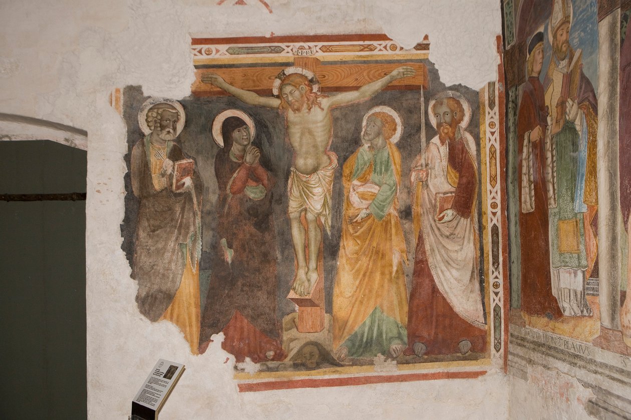 Kirche St. Pietro und Paolo, Valvasone, Friaul, Italien (Fresko) von Benjamin Baud