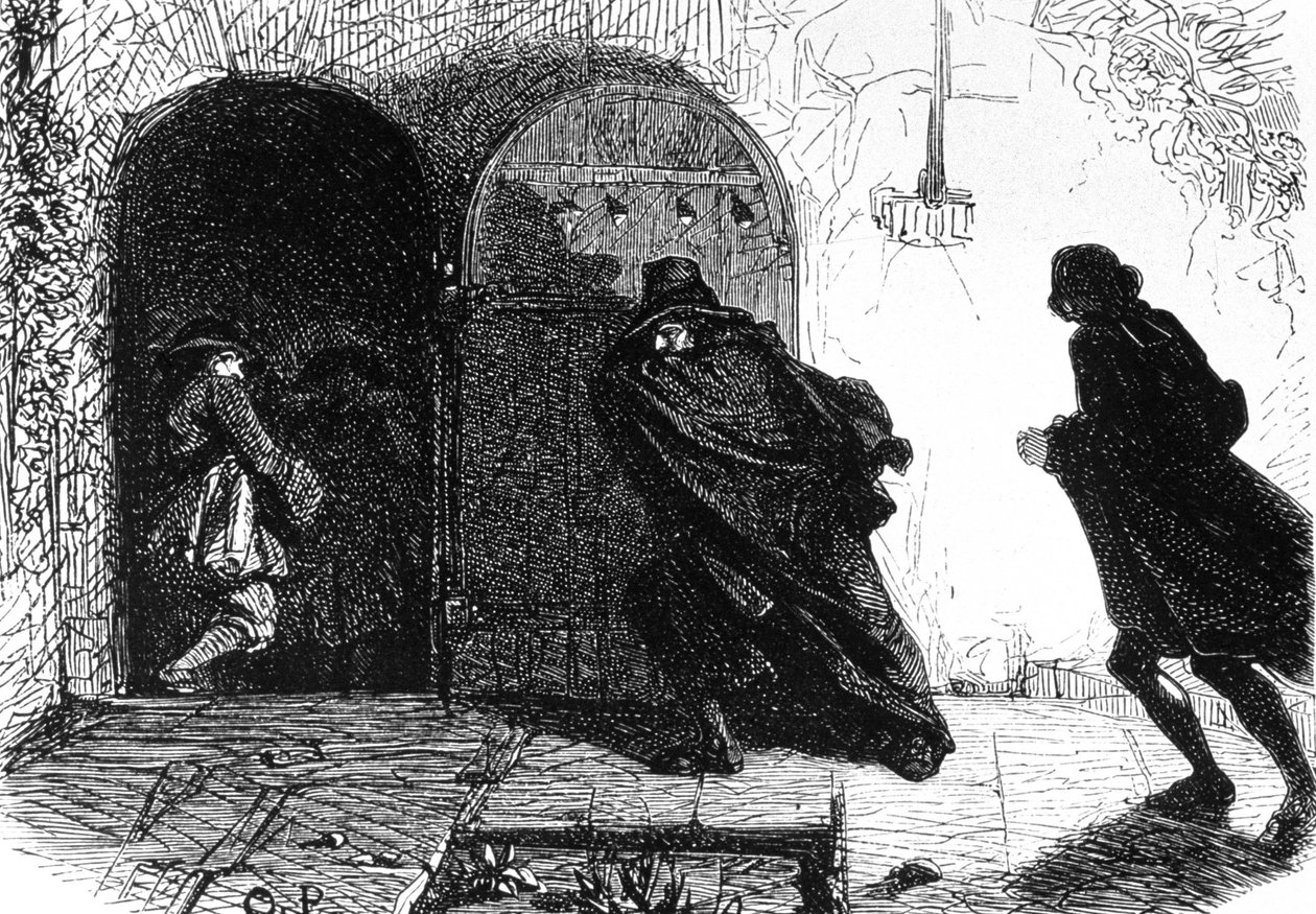 Der Marquis de la Rouerie überrascht von der Nationalgarde, ca. 1844 von Unbekannter Künstler