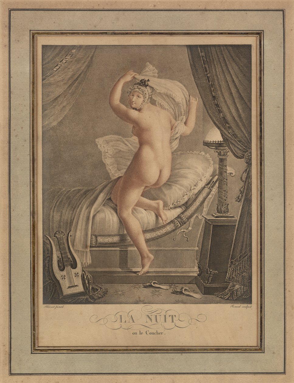 Die Nacht, Paris von Unbekannter Künstler