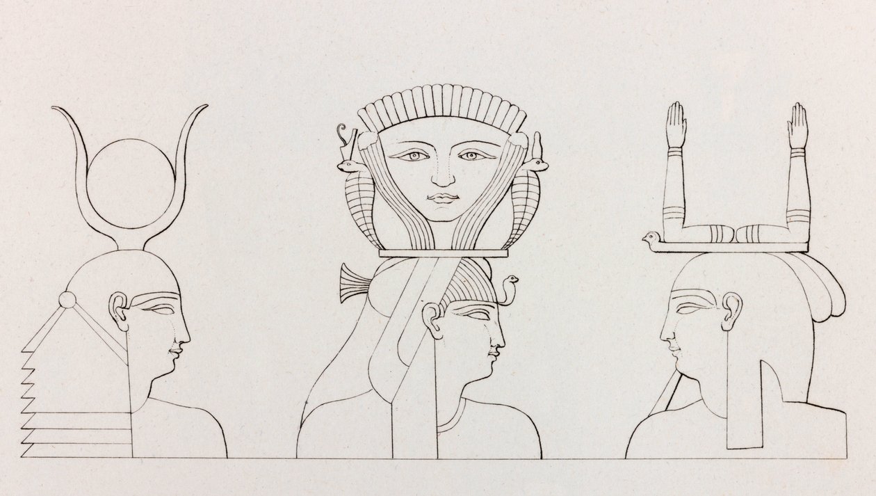 Theben, Luxor, Nahaufnahme von Unbekannt